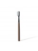 Brosse à dents à tête interchangeable en bois de noyer Caliquo