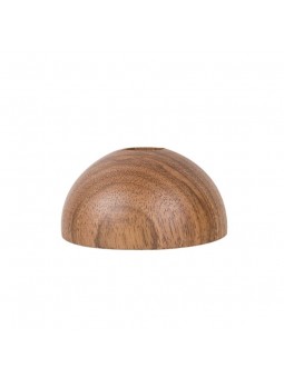 Support brosse à dents en bois de noyer Caliquo