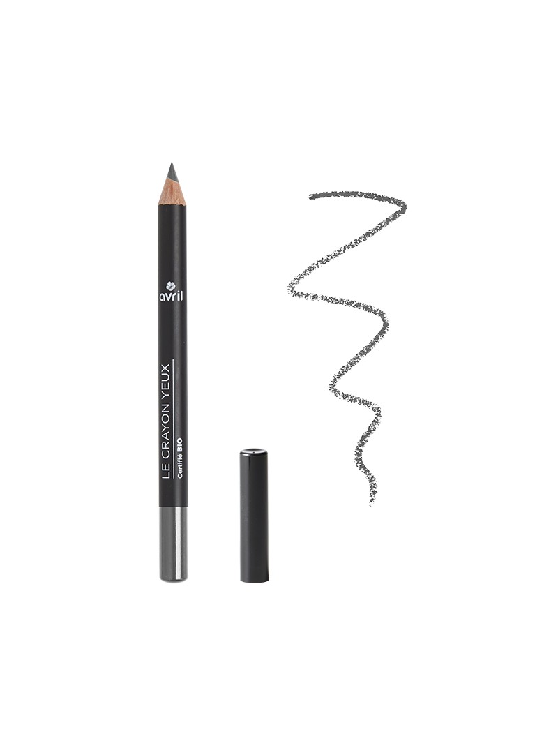 Crayon yeux gris ardoise certifié Bio Avril cosmétique