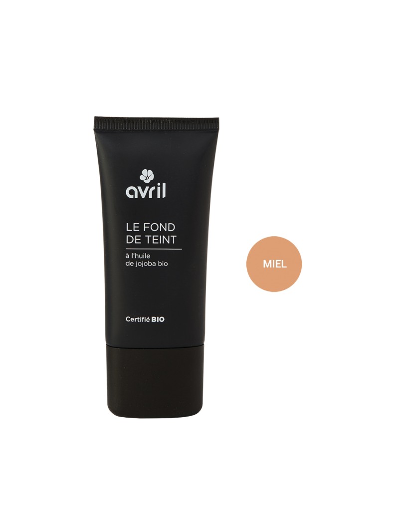 Fond de teint miel certifié Bio Avril cosmétique