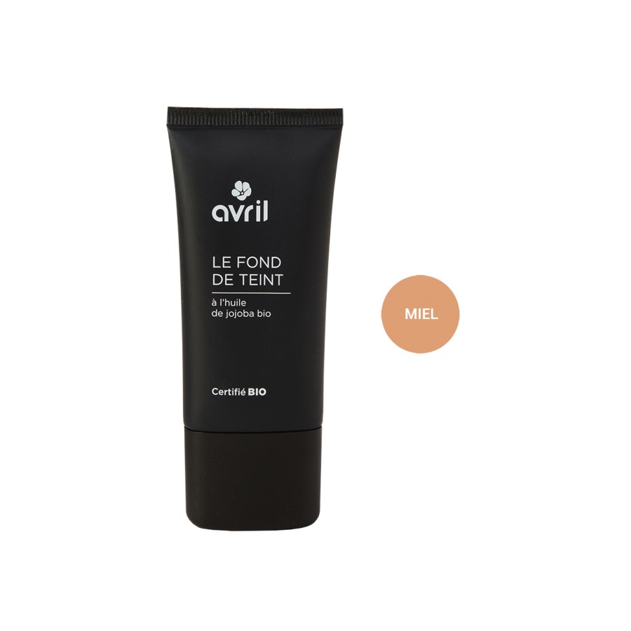 Fond de teint miel certifié Bio Avril cosmétique