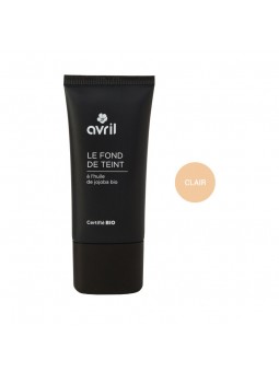 Fond de teint clair certifié Bio Avril cosmétique
