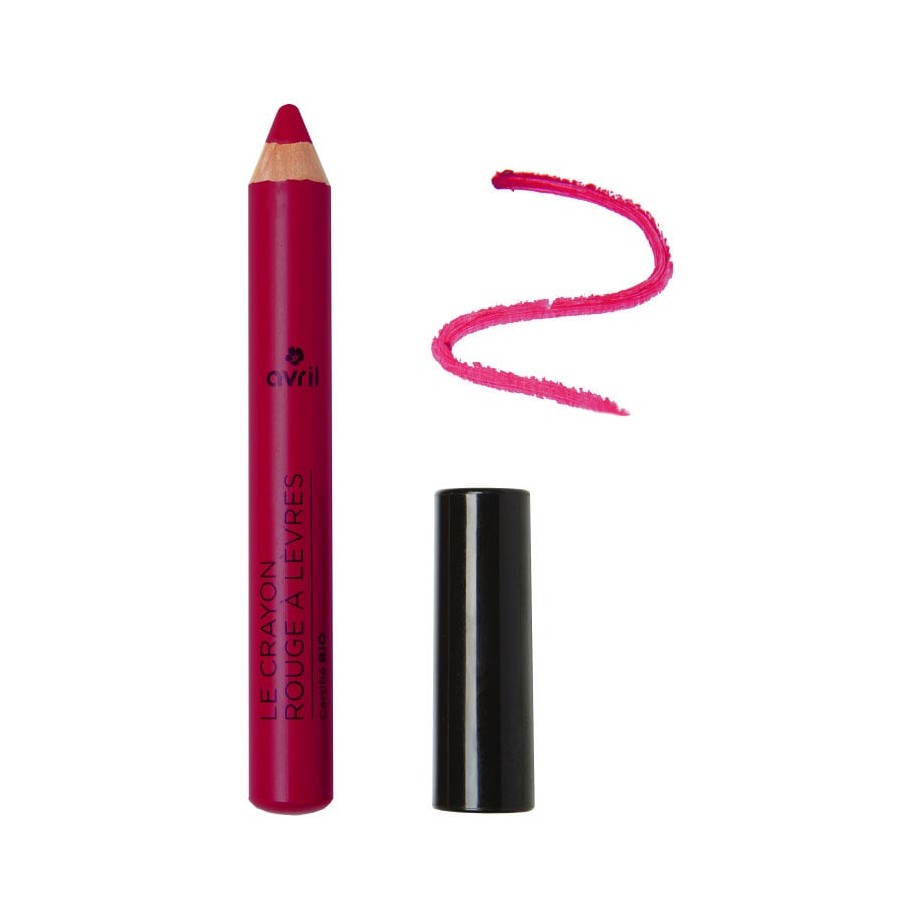 Crayon rouge à lèvres Violine certifié Bio Avril cosmétique