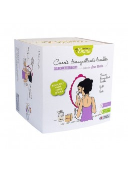 Carrés démaquillants lavables coton bio Les Tendances d'Emma