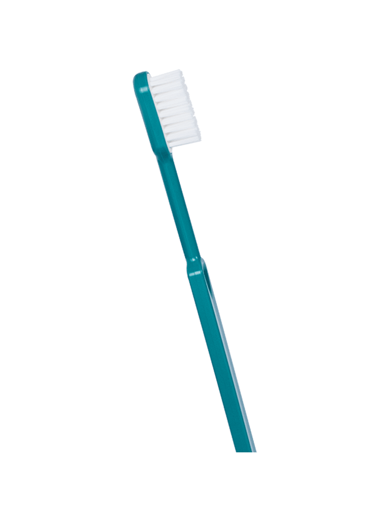 Brosse a dents rechargeable bioplastique bleu turquoise Caliquo