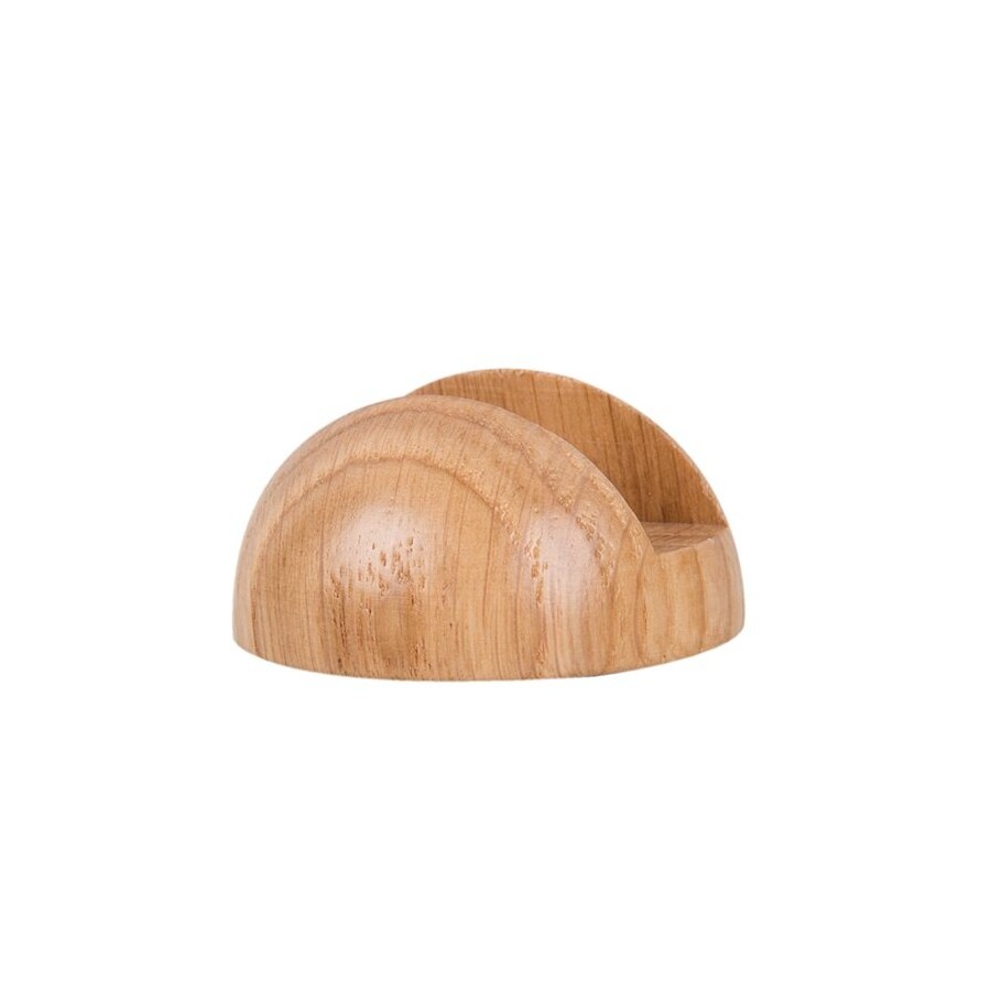 Support en bois de chêne pour rasoir Caliquo