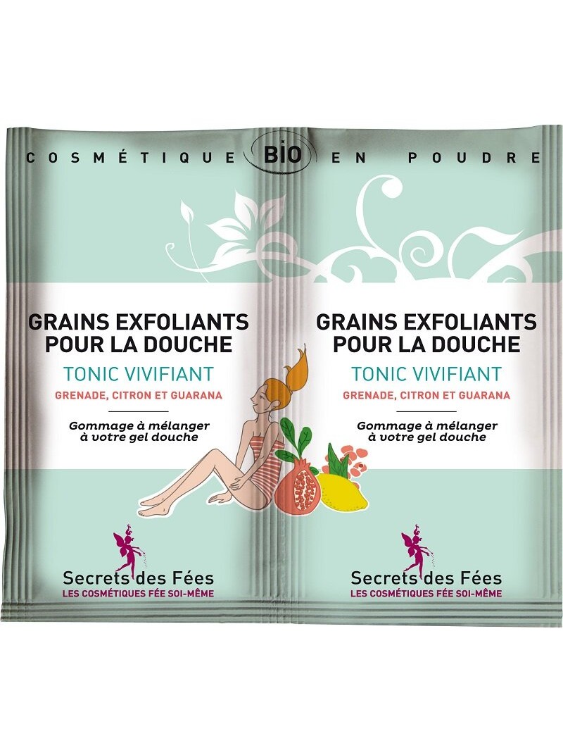 Grains exfoliants tonic vivifiant Bio Secrets des Fées