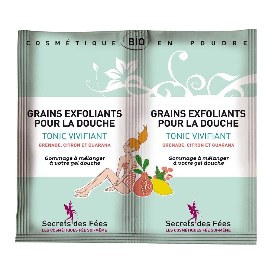 Grains exfoliants tonic vivifiant Bio Secrets des Fées