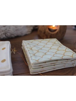 Carrés démaquillants lavables Marie Henriette