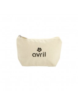Grande trousse à maquillage en coton bio Avril cosmétique