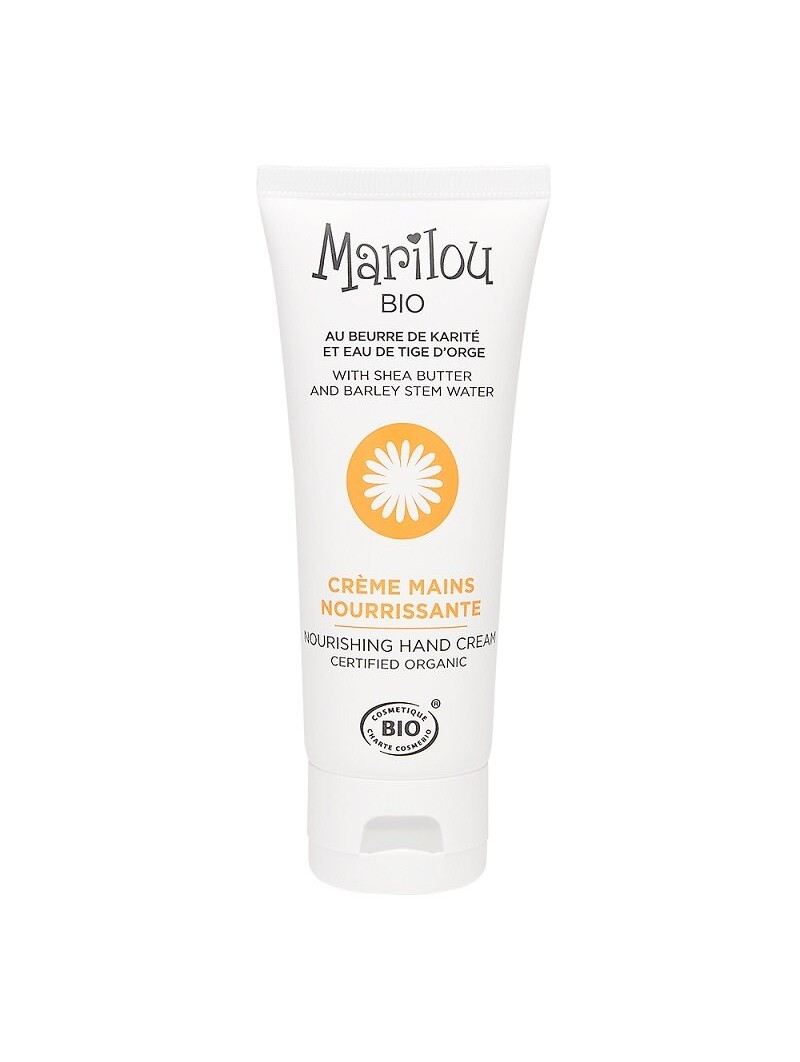 Crème mains nourrissante Bio au beurre de Karité Marilou Bio
