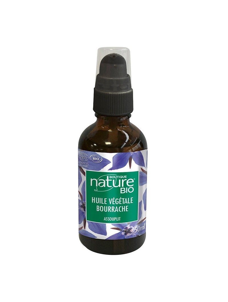 Huile végétale de Bourrache Bio Boutique Nature