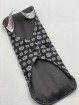 Serviette hygiénique lavable noire Plim