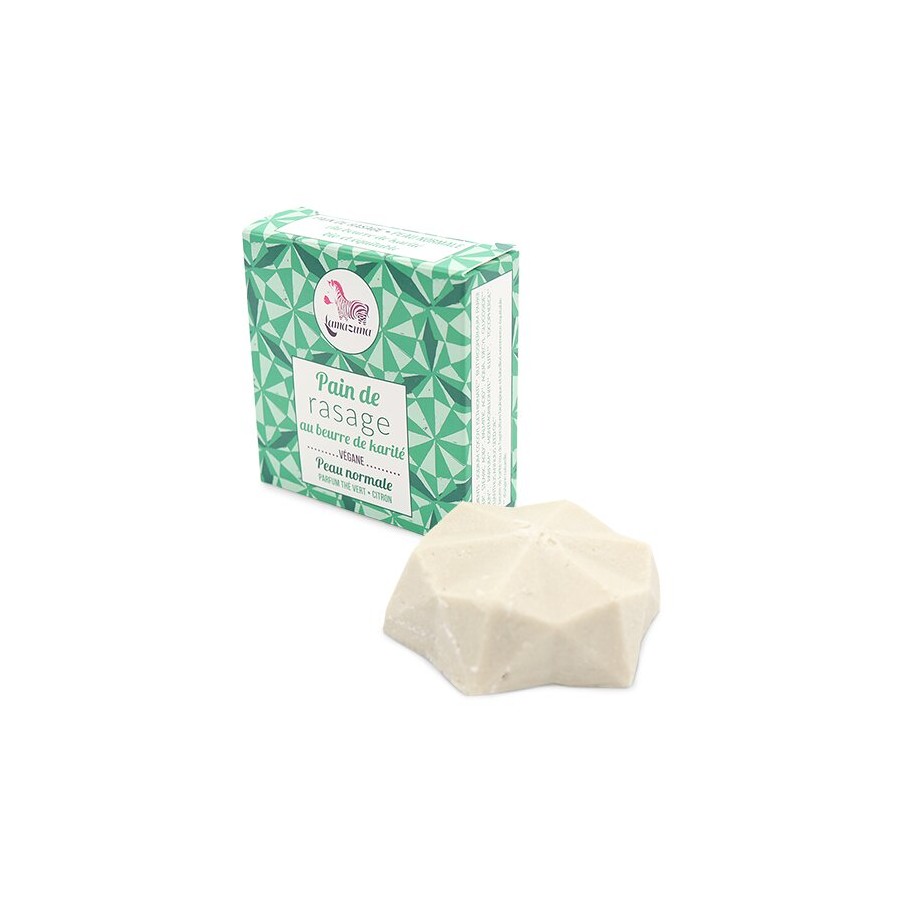 Pain de rasage solide au beurre de karité Bio Lamazuna