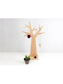 Arbre à bijoux en bois Reine Mère