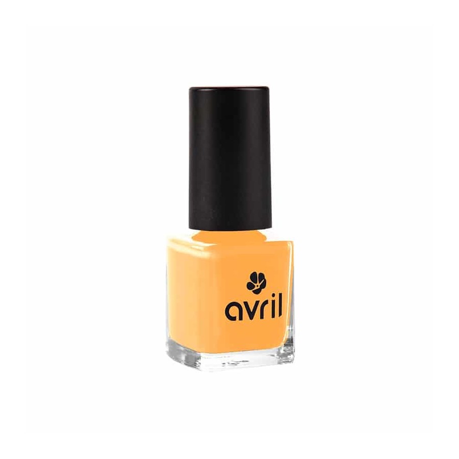 Vernis à ongles orange mangue Avril cosmétique