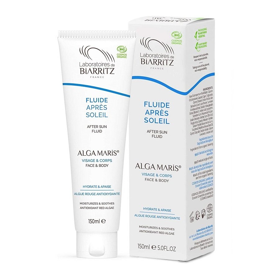 Fluide après-soleil visage et corps Bio Laboratoires de Biarritz