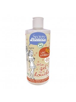 Gel douche au lait d’abricot Bio Secrets de Provence