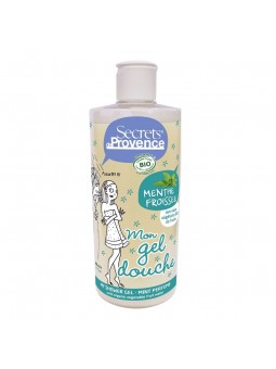 Gel douche à la menthe froissée Bio Secrets de Provence