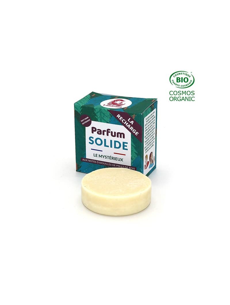 Recharge parfum solide "Le Mystérieux" Bio Lamazuna