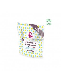 Dentifrice solide à croquer citron et gingembre Bio Lamazuna