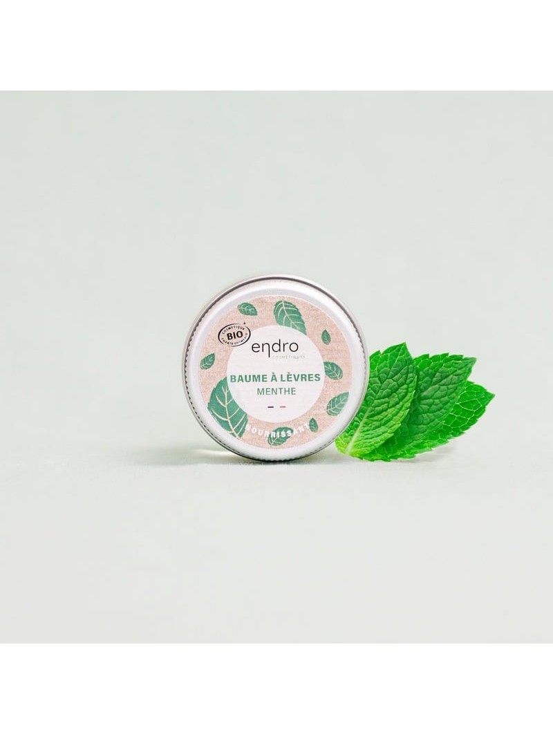 Baume à lèvres menthe Bio Endro cosmétique