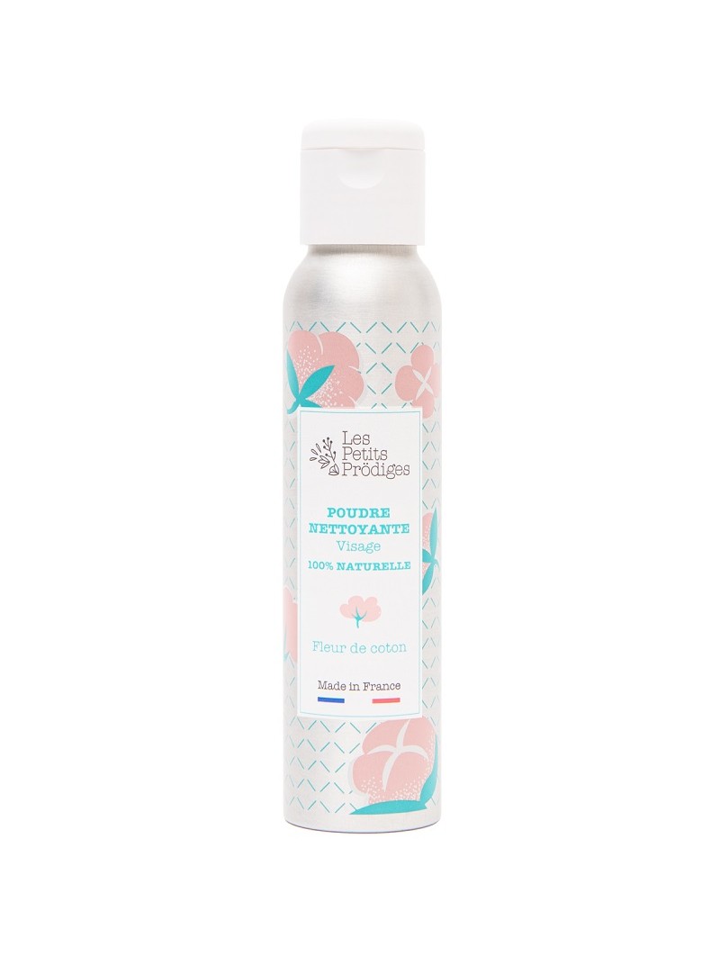 Poudre nettoyante visage fleur de coton Les Petits Prödiges