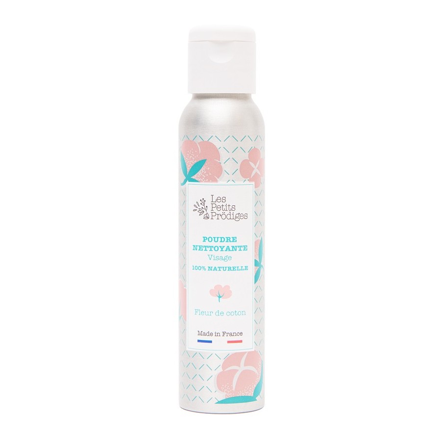 Poudre nettoyante visage fleur de coton Les Petits Prödiges