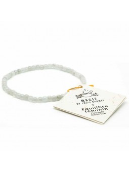 Bracelet équilibre féminin en Pierre de Lune Jolis Baumes