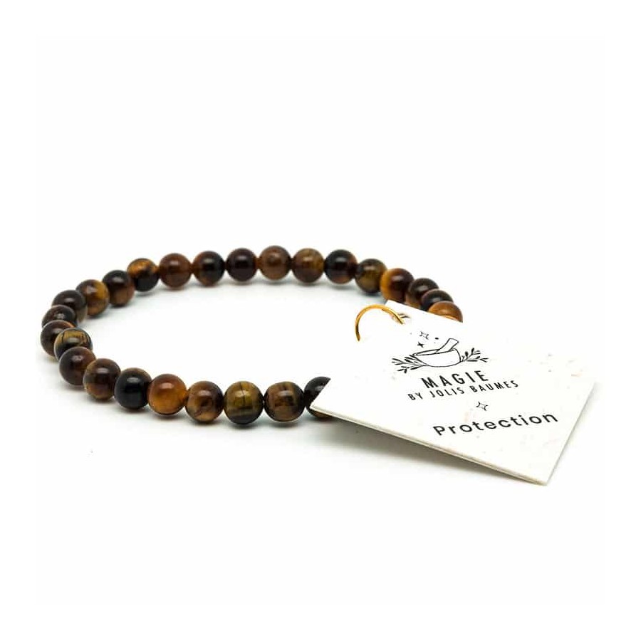 Bracelet protection en Œil de Tigre Jolis Baumes