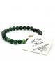 Bracelet concentration & force en Rubis Zoïsite Jolis Baumes