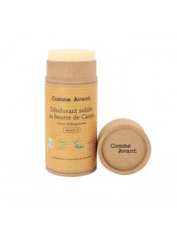 Déodorant solide naturel citron et bergarmote Comme Avant