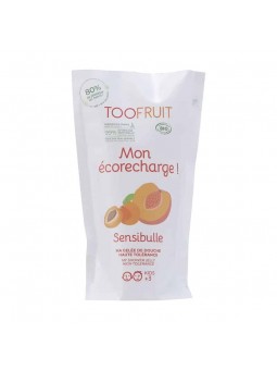 Écorecharge gelée de douche abricot pêche Bio Sensibulle Toofruit