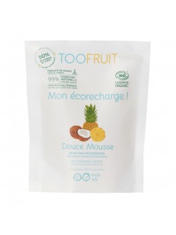 Éco-recharge Mousse nettoyante visage Bio Douce Mousse Toofruit