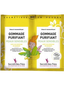 Gommage purifiant peaux sensibles Bio Secrets des Fées