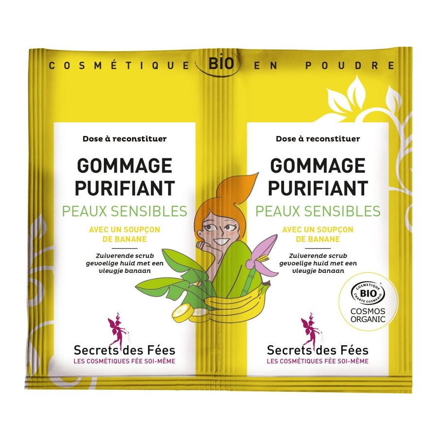 Gommage purifiant peaux sensibles Bio Secrets des Fées