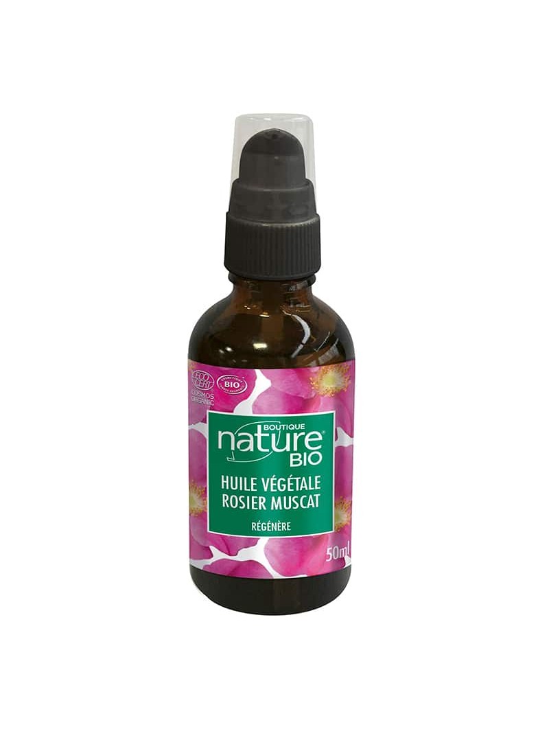 Huile végétale de Rosier Muscat Bio Boutique Nature