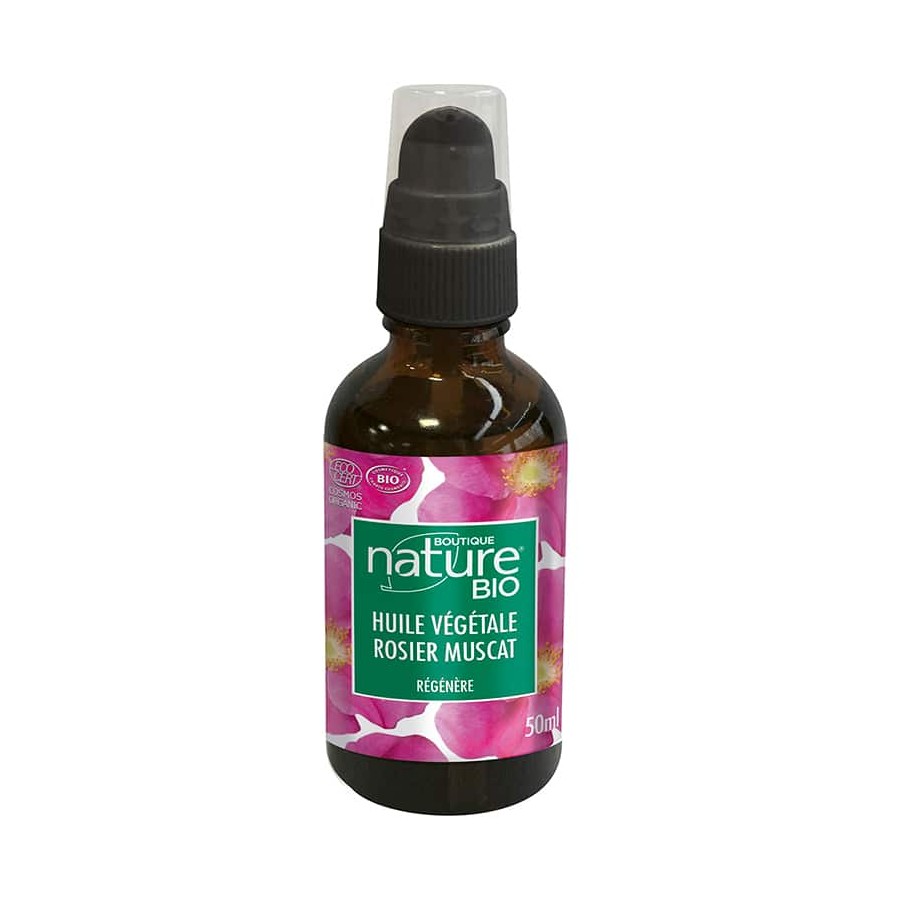 Huile végétale de Rosier Muscat Bio Boutique Nature