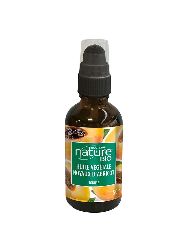 Huile végétale de noyaux d'Abricot Bio Boutique Nature