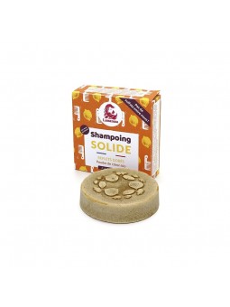 Shampoing solide pour reflets dorés au citron & camomille Bio Lamazuna - 70g