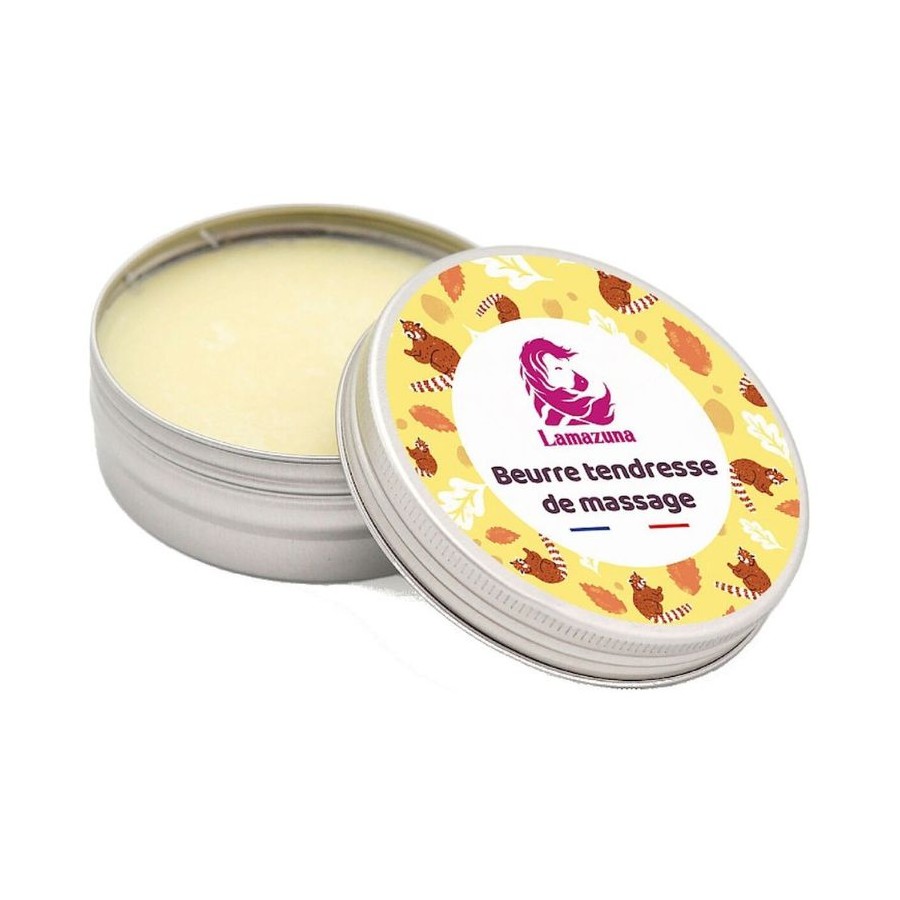 Beurre tendresse de massage bébé Bio Lamazuna - 100g