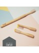 Brosse à dents en bambou à tête interchangeable adulte