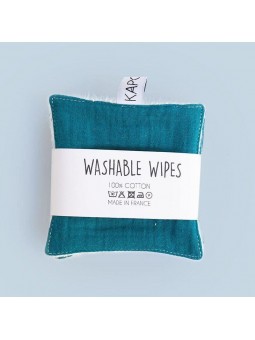 Lingettes démaquillantes lavables et réutilisables coton bio