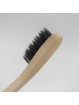 Brosse à dents en bambou infusée au charbon adulte