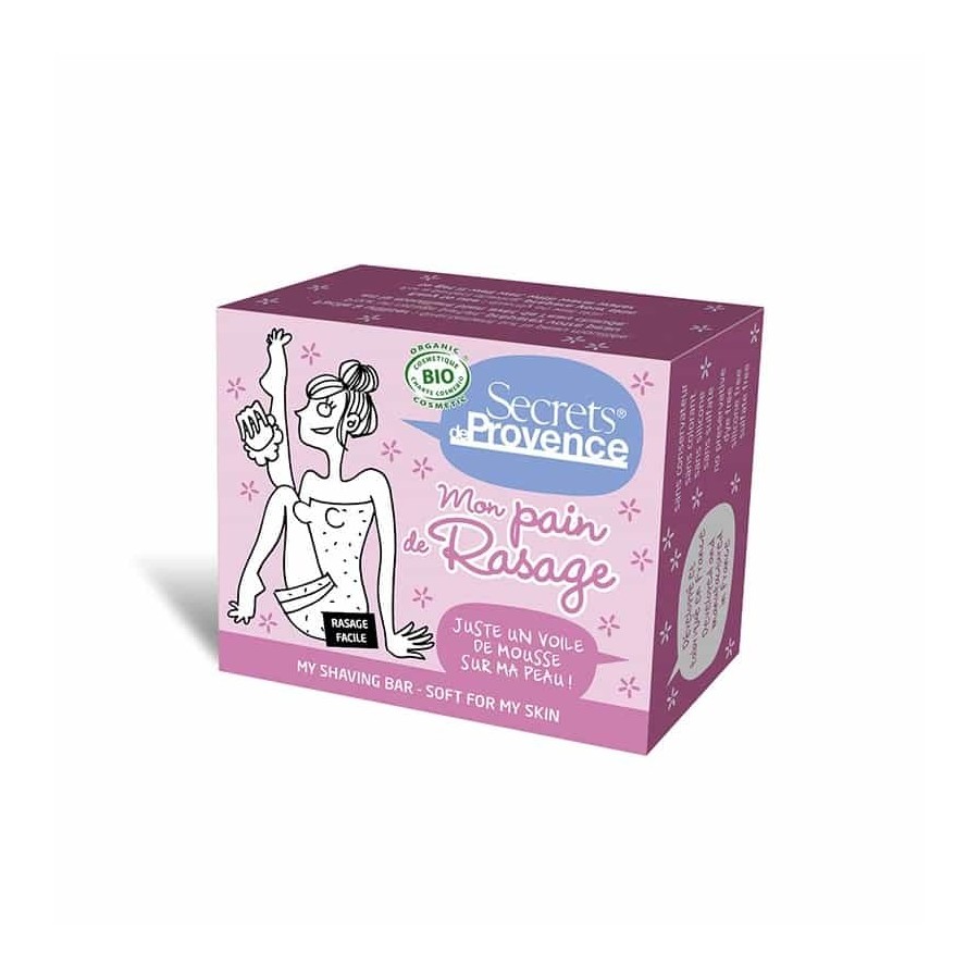 Pain de rasage femme Bio Secrets de Provence
