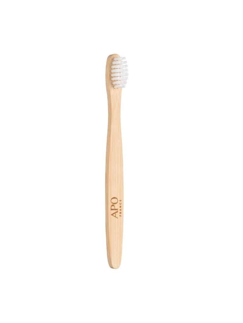 Brosse à dents en bambou pour enfant APO France