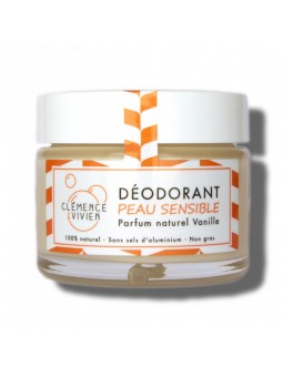 Baume déodorant peaux sensibles "Le Vanille" Clémence & Vivien