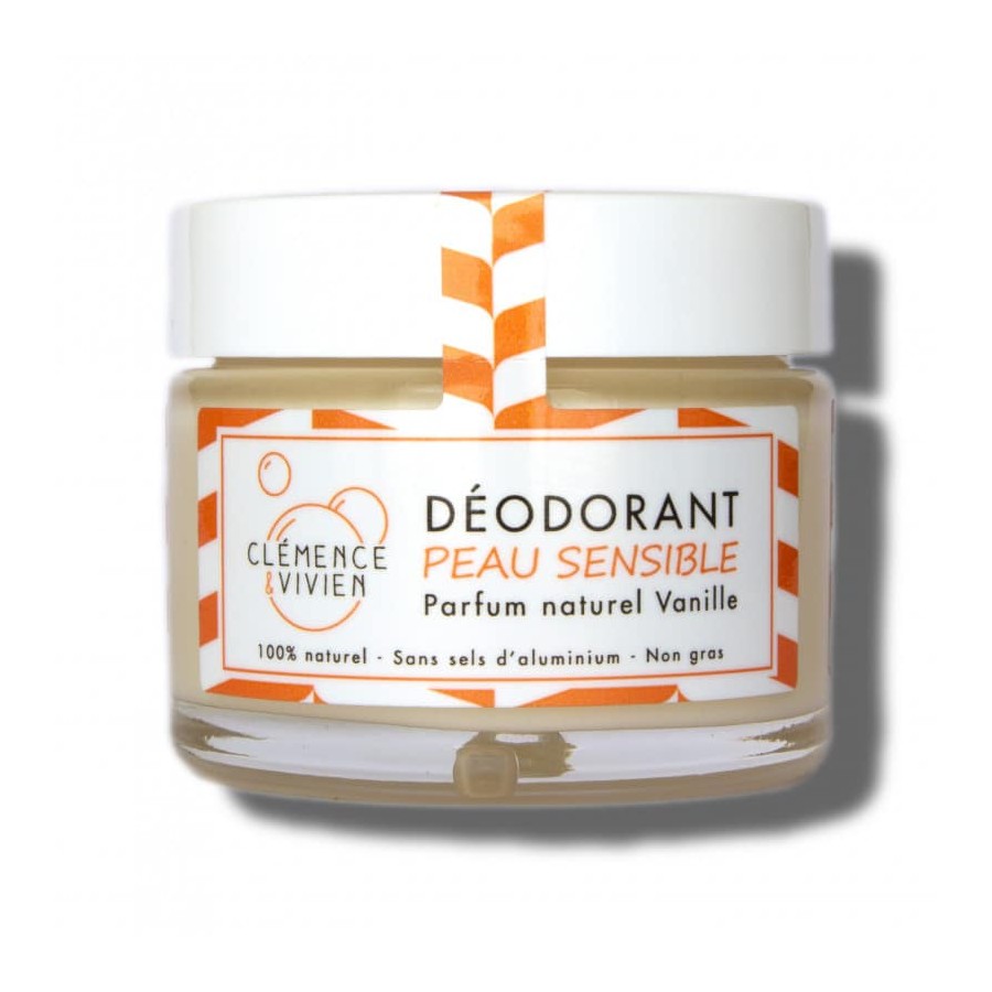 Baume déodorant peaux sensibles "Le Vanille" Clémence & Vivien