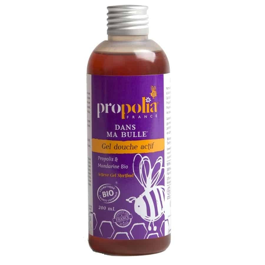 Gel douche actif propolis et mandarine Bio "Dans ma bulle" Propolia