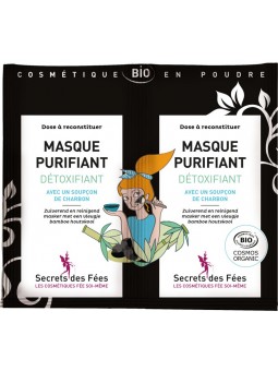 Masque purifiant détoxifiant Bio Secrets des Fées